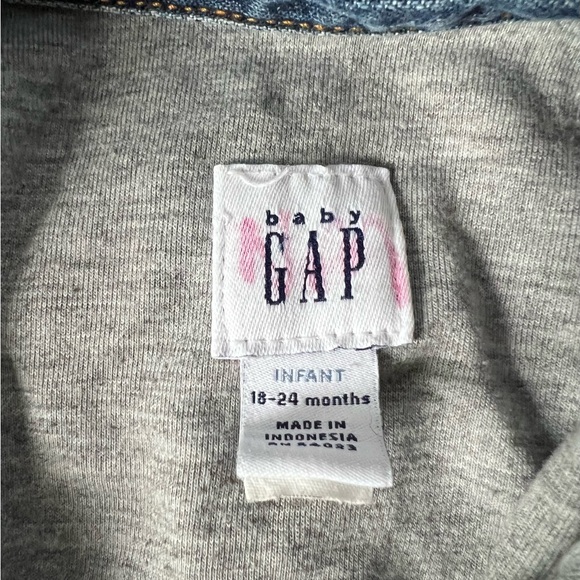 Gap Boys Gray Lined Denim Jeans - Picture 3 of 3